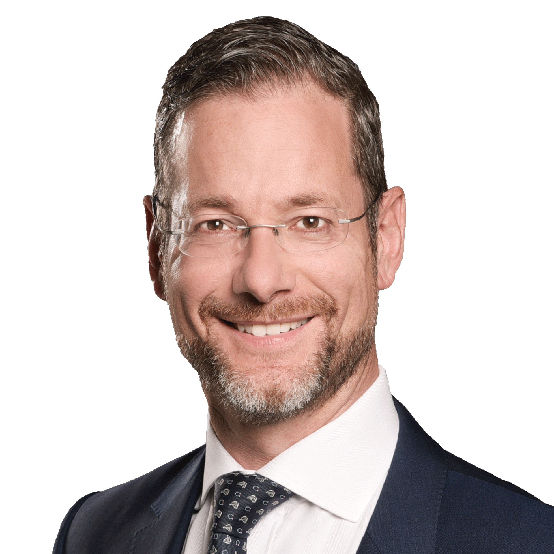 a man in a suit and tie