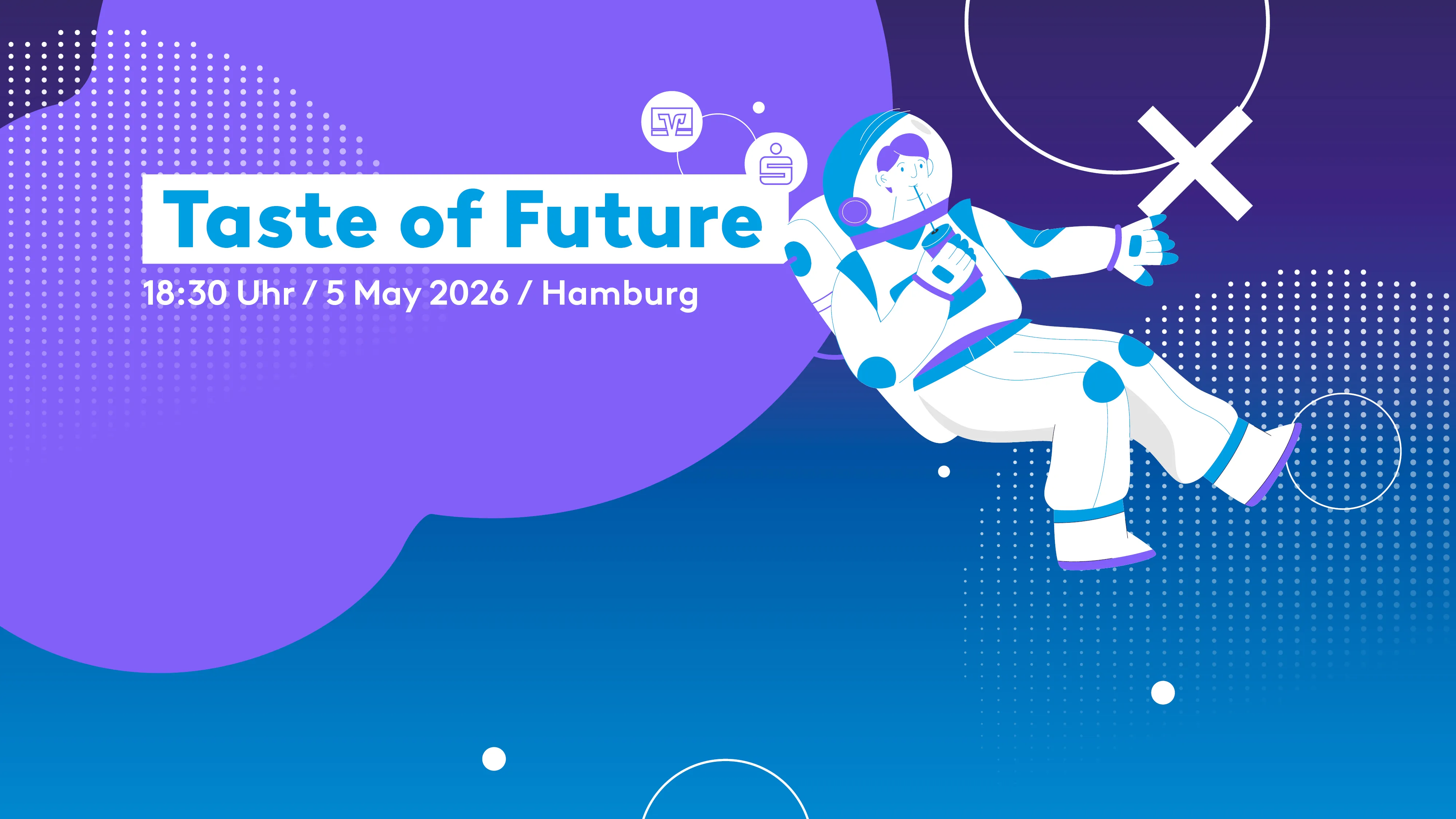 Ein Poster eines Astronauten