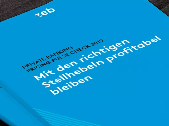 Cover Private Banking Pricing Pulse Check 2020 Cover Private Banking Pricing Pulse Check 2020