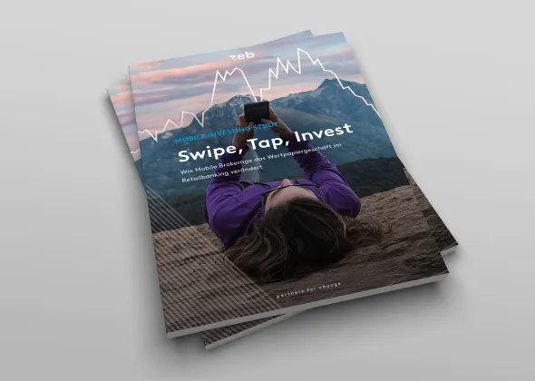 Eine Zeitschrift mit einer Frau auf dem Boden liegend