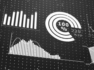 a close-up of a graph