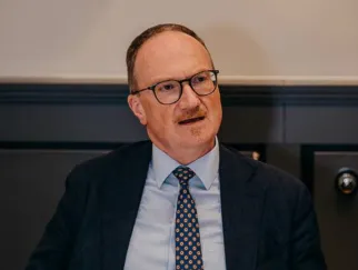 a man in a suit and tie