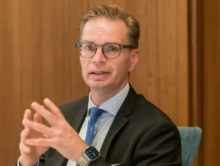 a man in a suit and tie