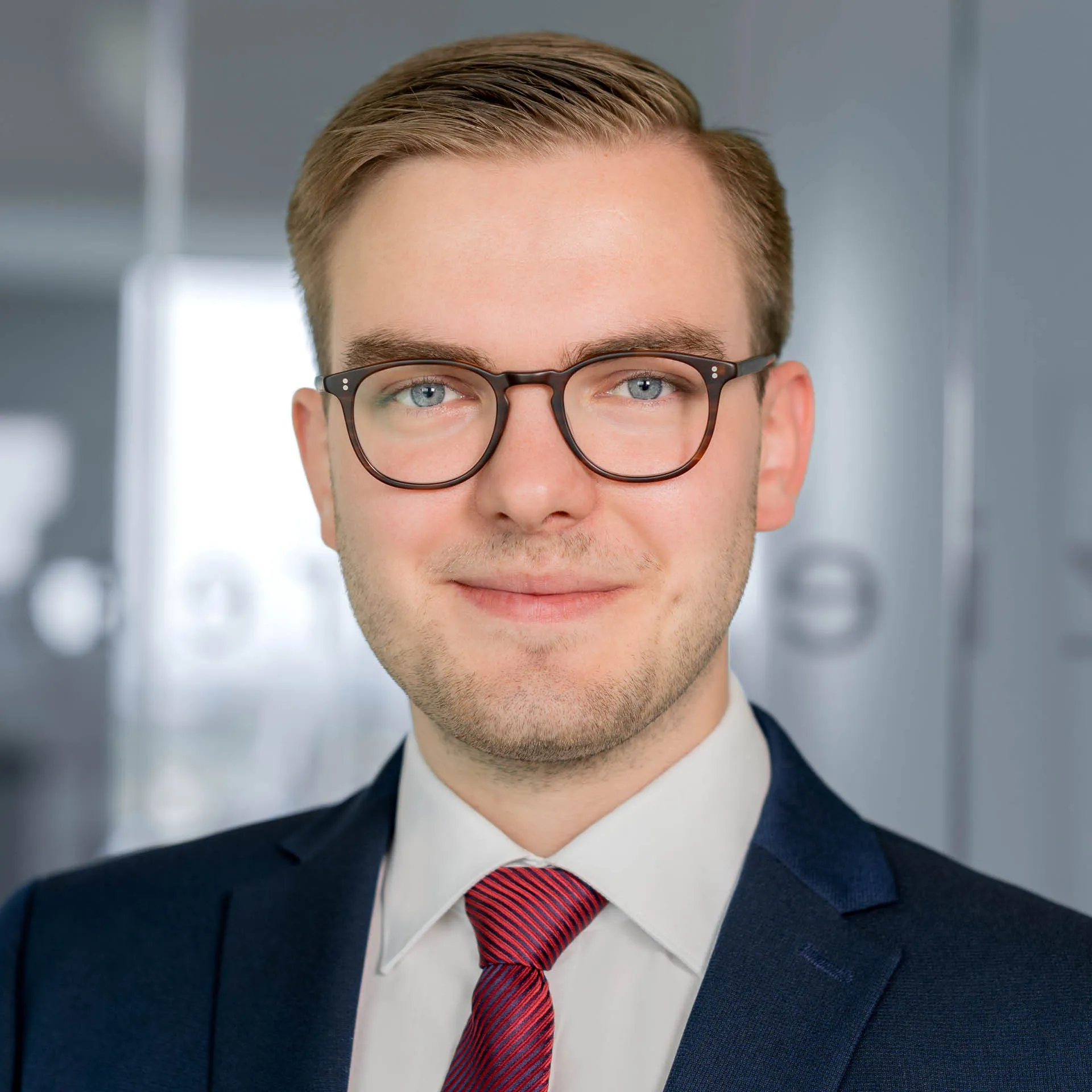 a man in a suit and tie