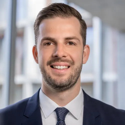 a man in a suit and tie