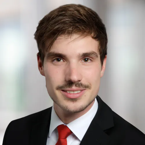 a man in a suit and tie