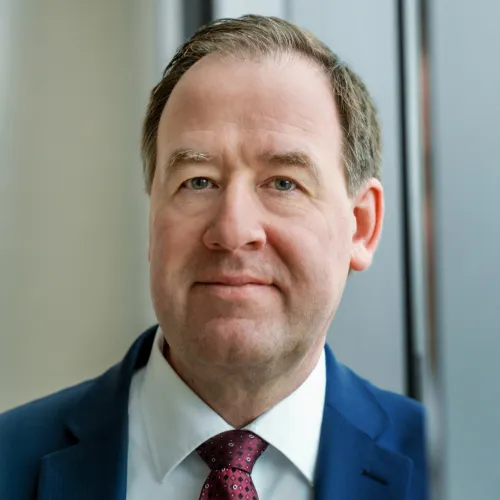 a man in a suit and tie